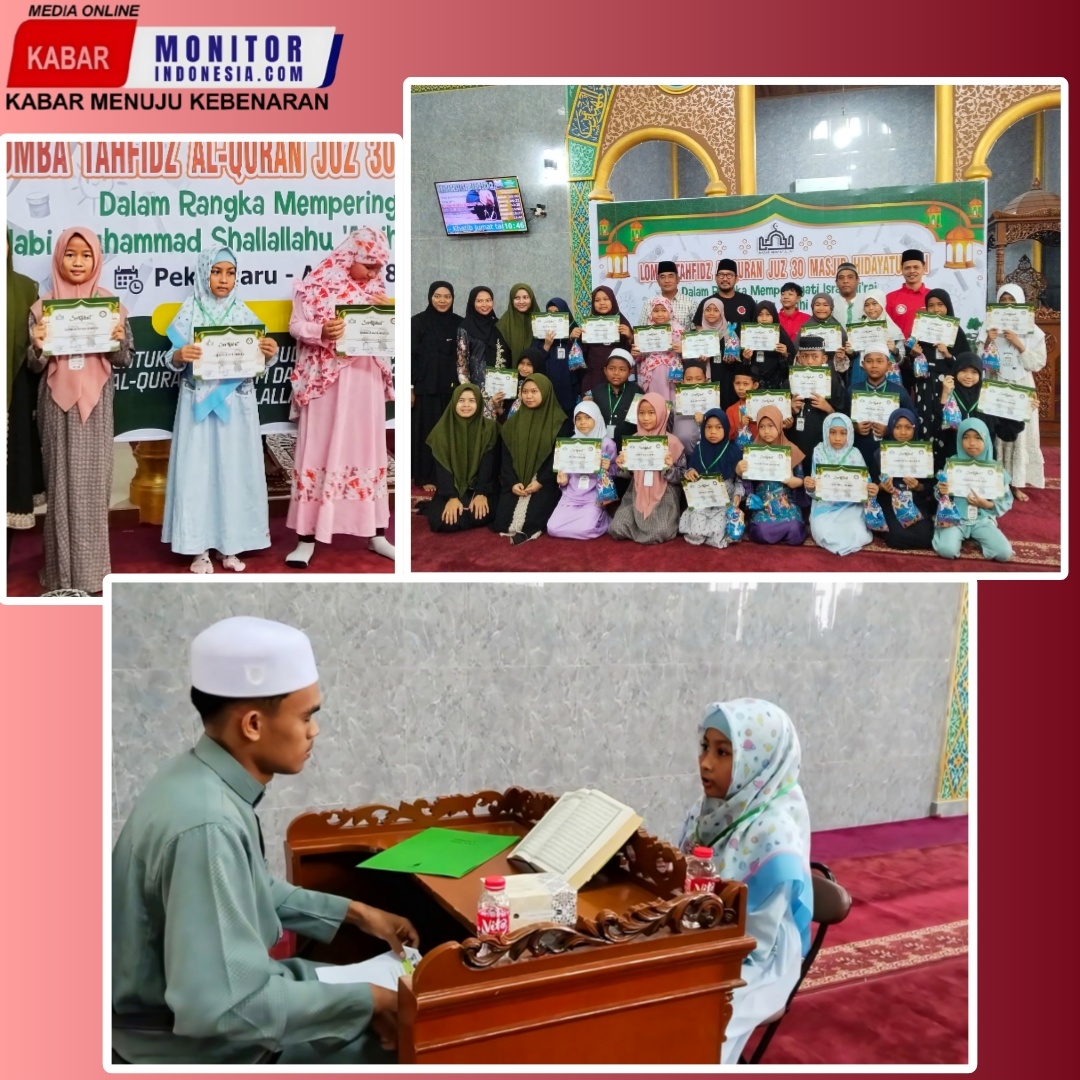 Dalam Rangka Merayakan Israj Miraj, Mesjid Hidayatullah Mengadakan Lomba Tahfiz Qur'an Juz 30