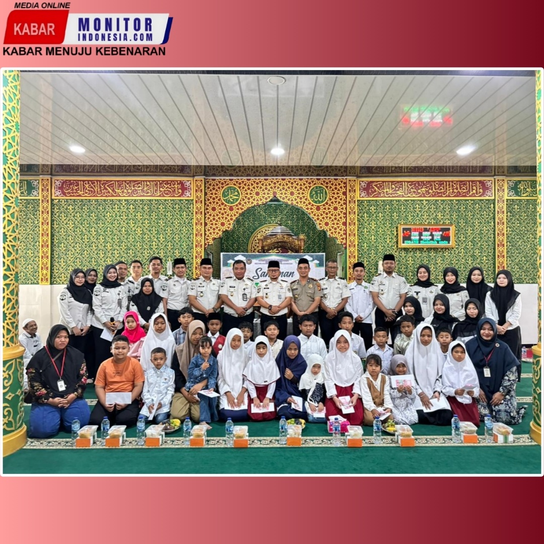 Silahturahmi Penuh Keberkahan, Lapas Bangkinang Gelar Santunan Untuk Anak Yatim