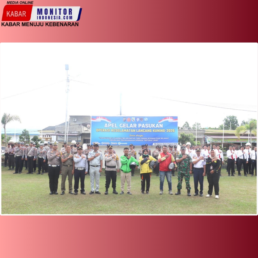 Polres Pelalawan gelar Operasi Keselamatan Lancang kuning 2026