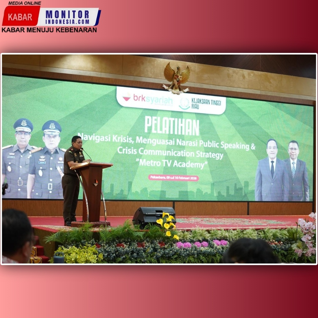 Tingkatkan Kualitas SDM, Kejati Riau Gelar Pelatihan Navigasi Krisis, Menguasai Narasi Public Speaking & Crisis Communication Strategy Bersama BRK Syariah Dan Metro TV Academy