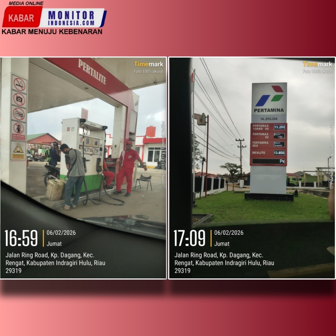 Diduga Nakal DPP LSM FORTARAN Minta Pertamina Cabut Izin SPBU 14.293.134 Jalan Ring Road Kp Dagang Kecamatan Rengat Inhu Riau