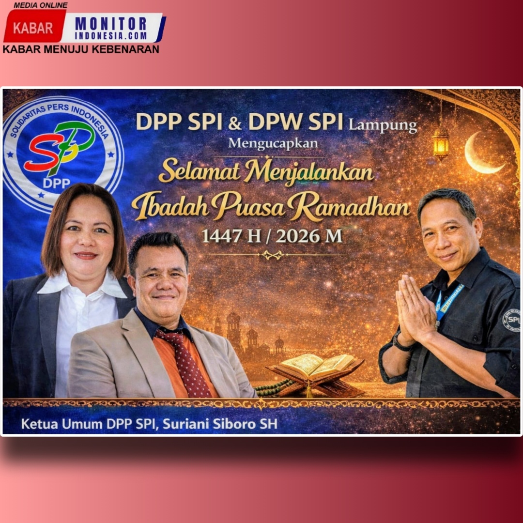 DPP SPI dan DPW SPI Lampung Mengucapkan Selamat Menjalankan Ibadah Puasa Ramadhan 1447 H / 2026 M