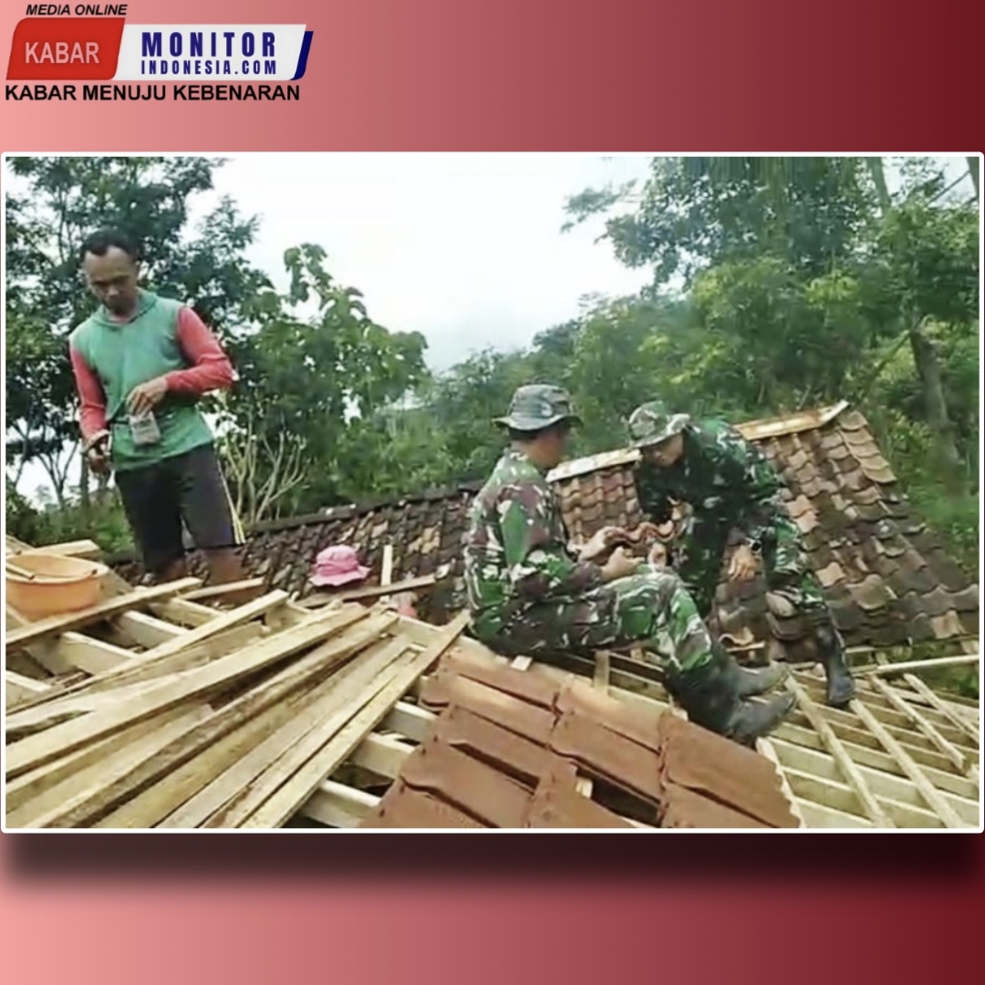 Tak Diragukan Lagi, Satgas TMMD 127 Kodim Wonogiri Cekatan Rehab