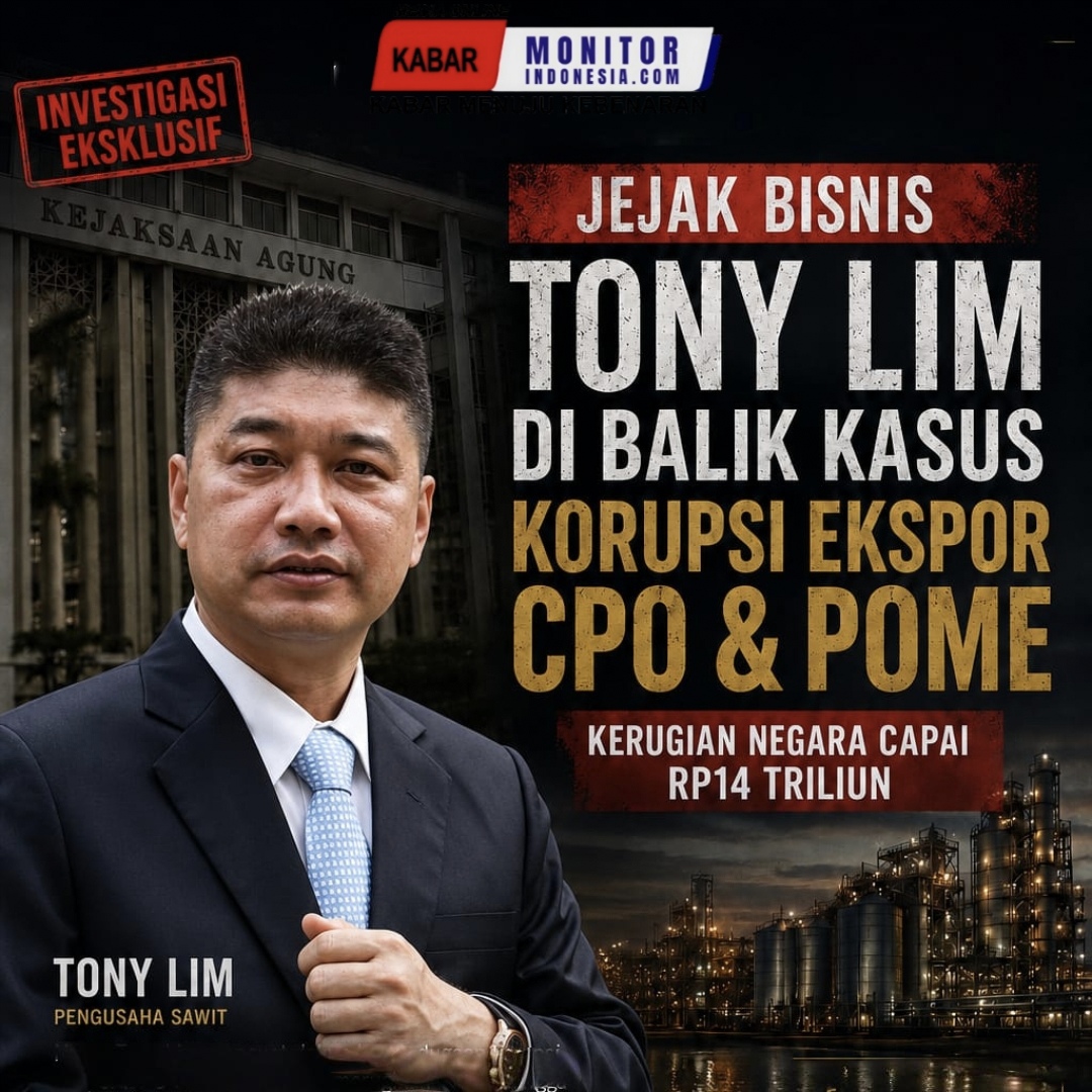 Sosok Tony Lim Mulai Disorot dalam Kasus Korupsi CPO Rp14 Triliun, Jejak Korporasi dan Struktur Perusahaan Jadi Perhatian ‎
